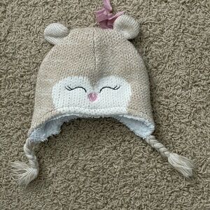 First Steps Girls Beanie Size 2-4T